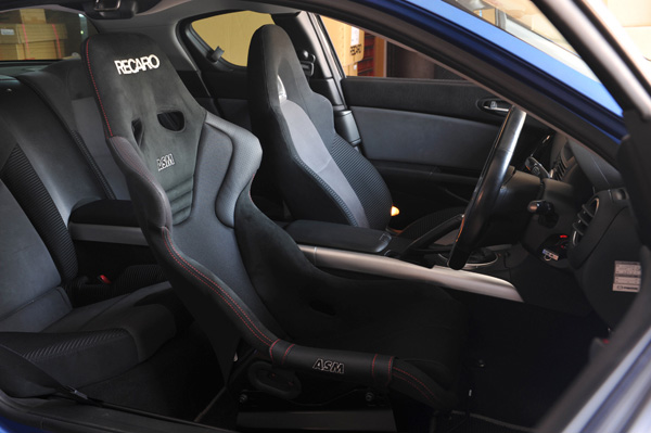 マツダ RX-8 レカロ専門店 ASM -横浜市中区- レカロ(RECARO)シート装着写真・装着例