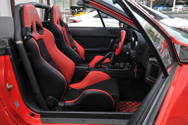 マツダ RX-7 レカロ専門店 ASM -横浜市中区- レカロ(RECARO)シート装着写真・装着例