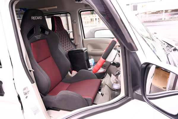 委託出品】 エブリィ DA17 レカロシート用シートレール RECARO 運転席 